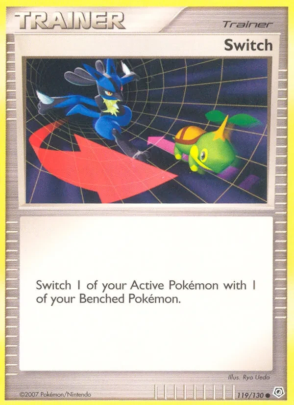 Switch 119/130 Diamond & Pearl Pokémon card