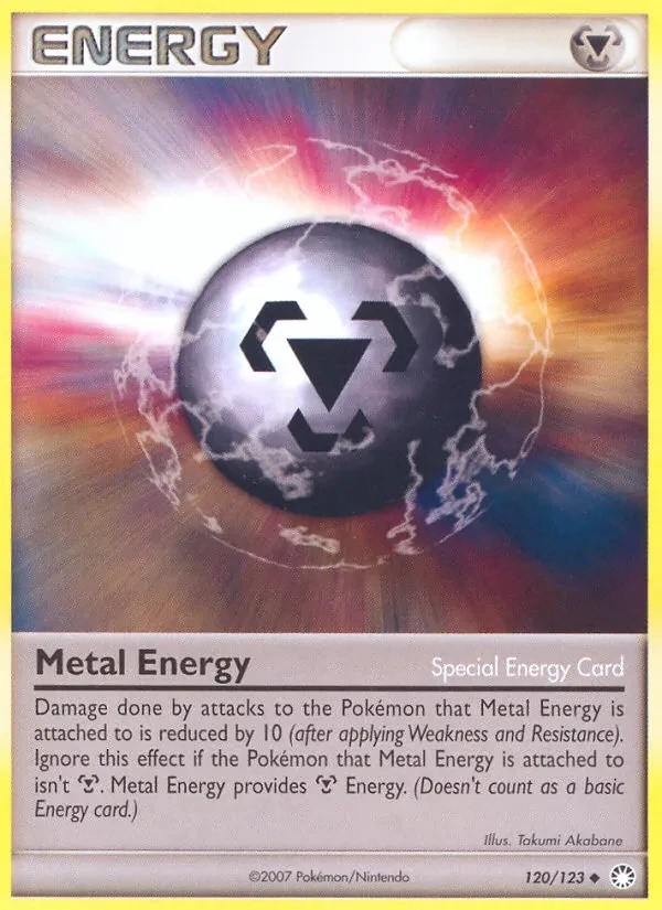 Metal Energy 120/123 Mysterious Treasures Pokémon Karte