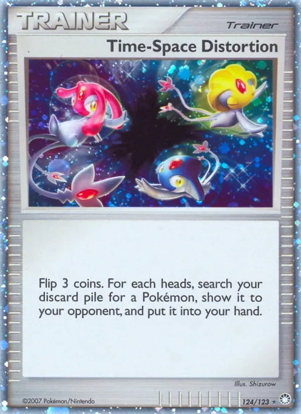 Time-Space Distortion 124/123 Mysterious Treasures Pokémon card