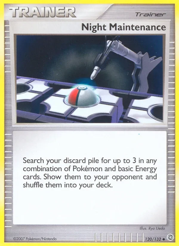 Night Maintenance 120/132 Secret Wonders Pokémon card