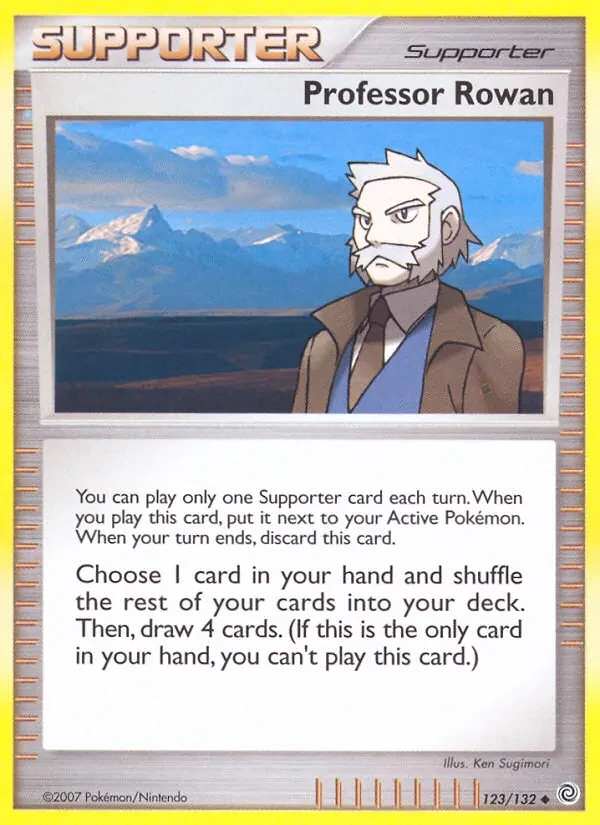 Professor Rowan 123/132 Secret Wonders Pokémon card