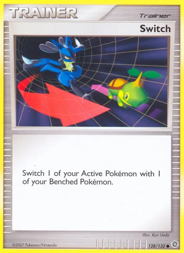 Switch 128/132 Secret Wonders Pokémon Karte