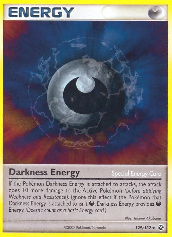 Darkness Energy 129/132 Secret Wonders Pokémon card