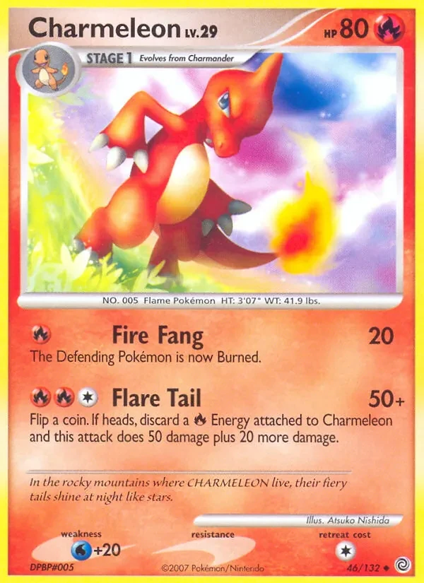 Charmeleon 46/132 Secret Wonders Pokémon card