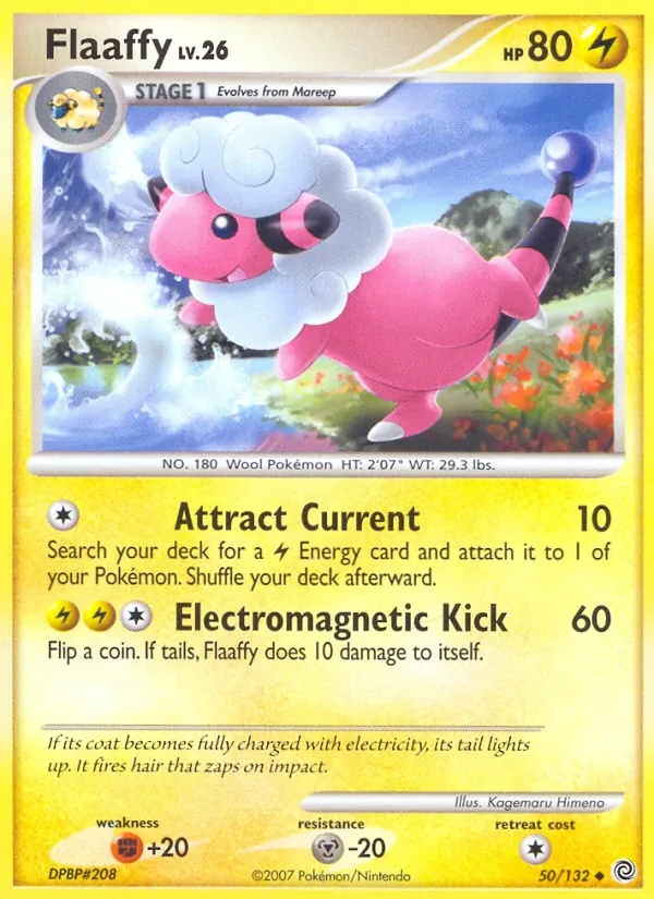 Flaaffy 50/132 Secret Wonders Pokémon card
