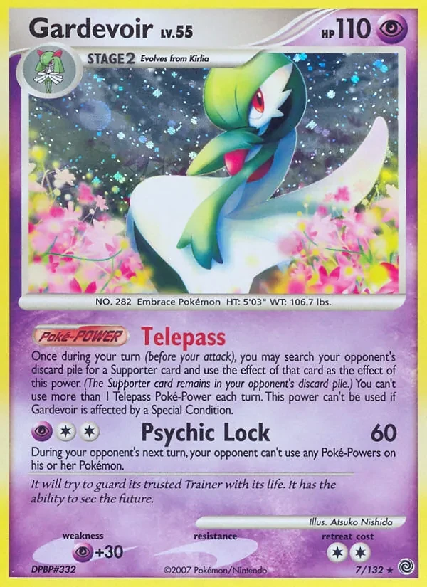 Gardevoir 7/132 Secret Wonders Pokémon card