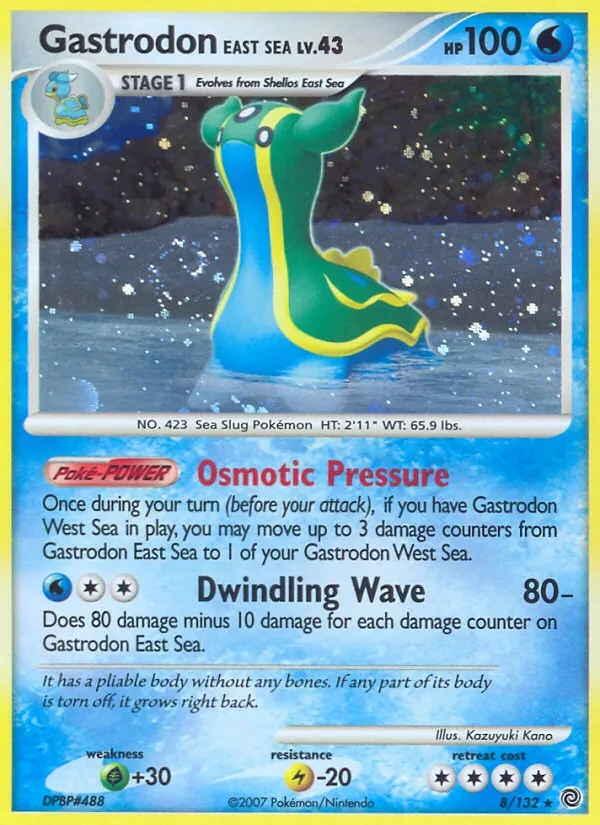Gastrodon East Sea 8/132 Secret Wonders Pokémon Karte