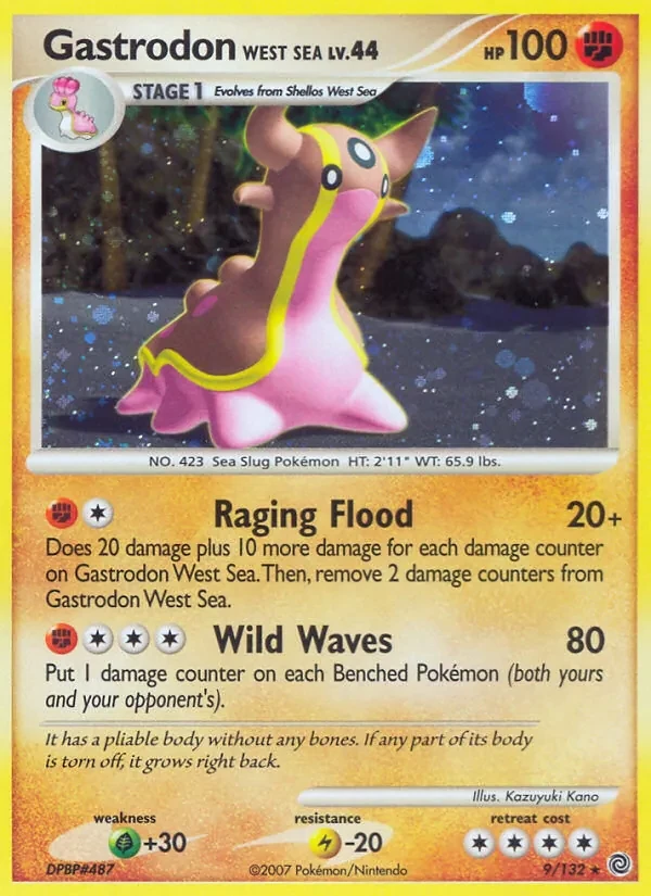 Gastrodon West Sea 9/132 Secret Wonders Pokémon card