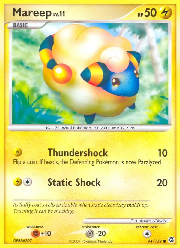 Mareep 94/132 Secret Wonders Pokémon card