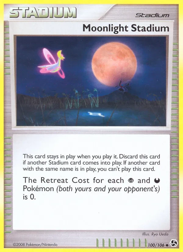 Moonlight Stadium 100/106 Great Encounters Pokémon card