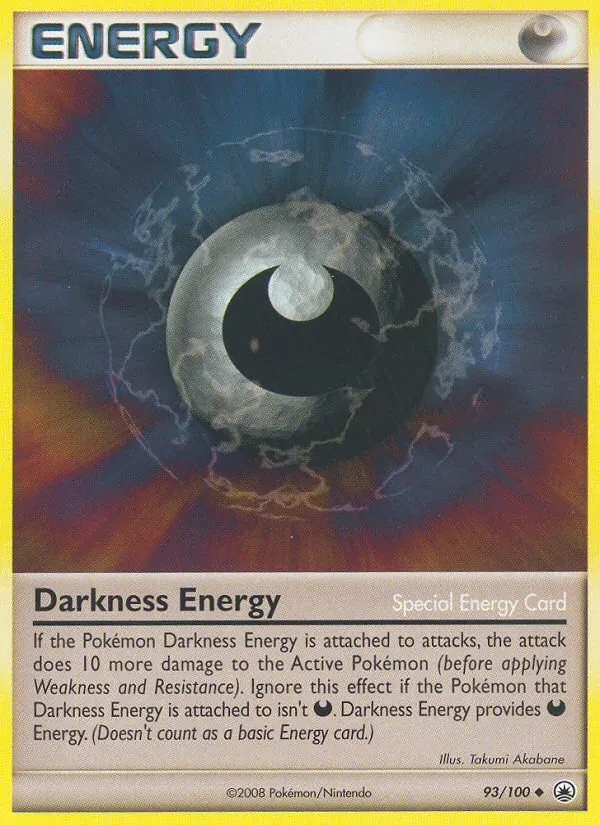 Darkness Energy 93/100 Majestic Dawn Pokémon card