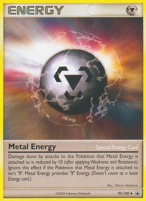 Metal Energy 95/100 Majestic Dawn Pokémon card
