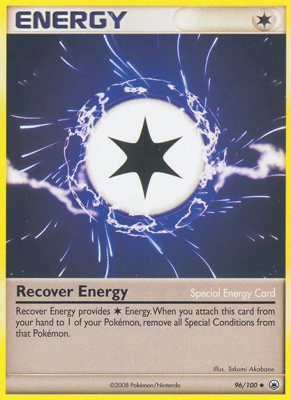 Carta Pokémon Recover Energy 96/100 Majestic Dawn
