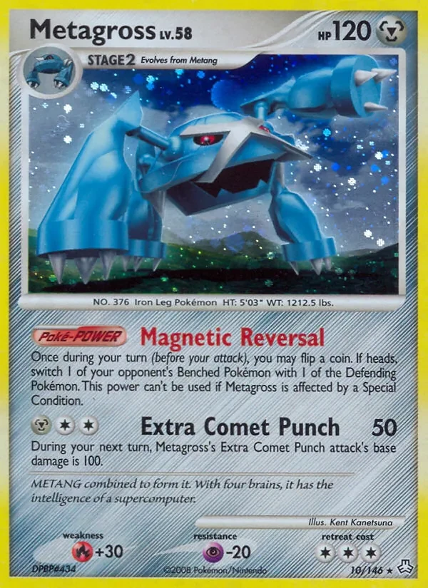 Metagross 10/146 Legends Awakened Pokémon card
