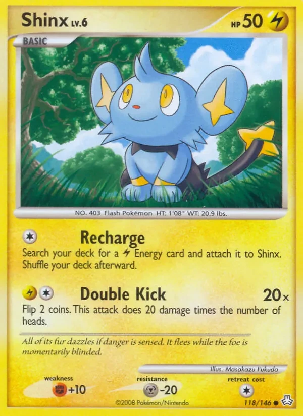 Shinx 118/146 Legends Awakened Pokémon card