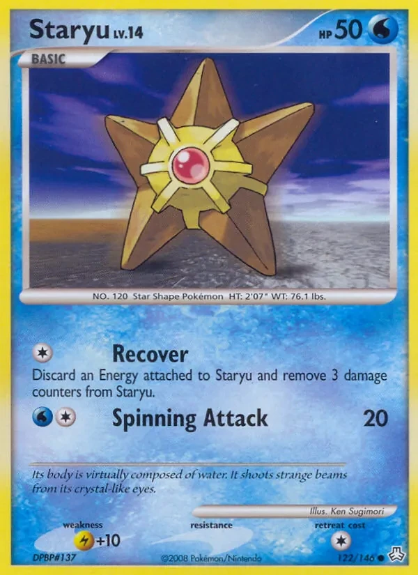 Staryu 122/146 Legends Awakened Pokémon card
