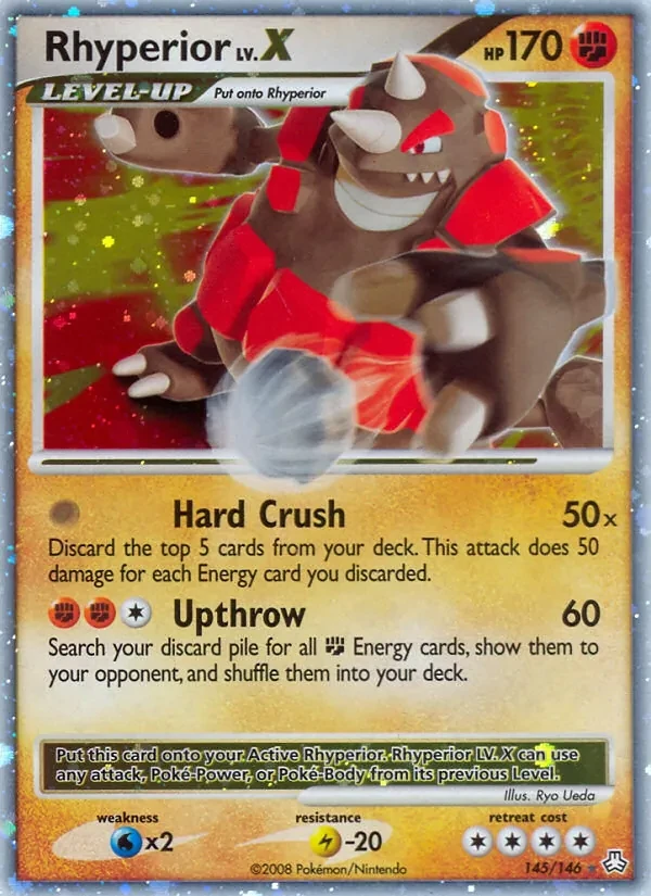 Rhyperior 145/146 Legends Awakened Pokémon card