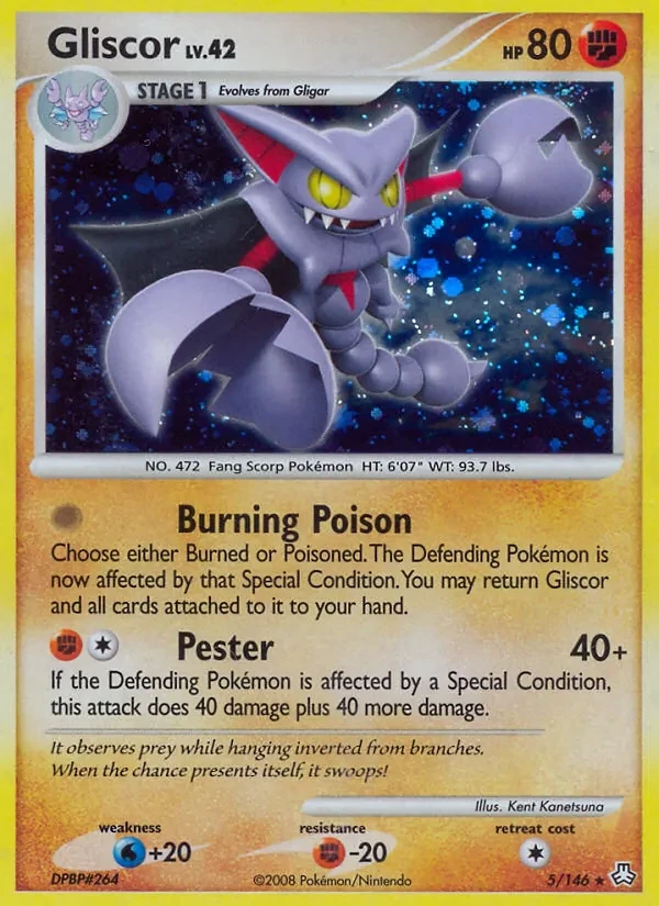 Gliscor 5/146 Legends Awakened Pokémon card