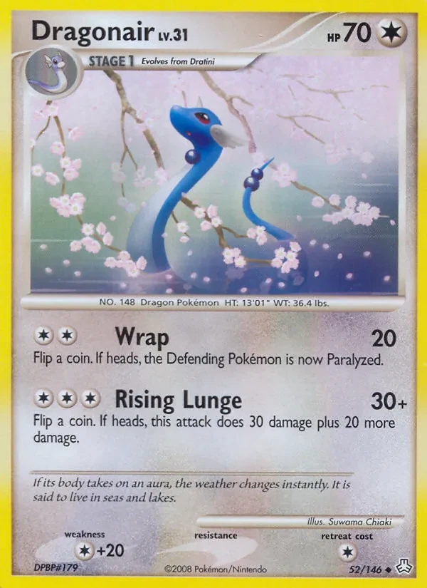 Dragonair 52/146 Legends Awakened Pokémon card