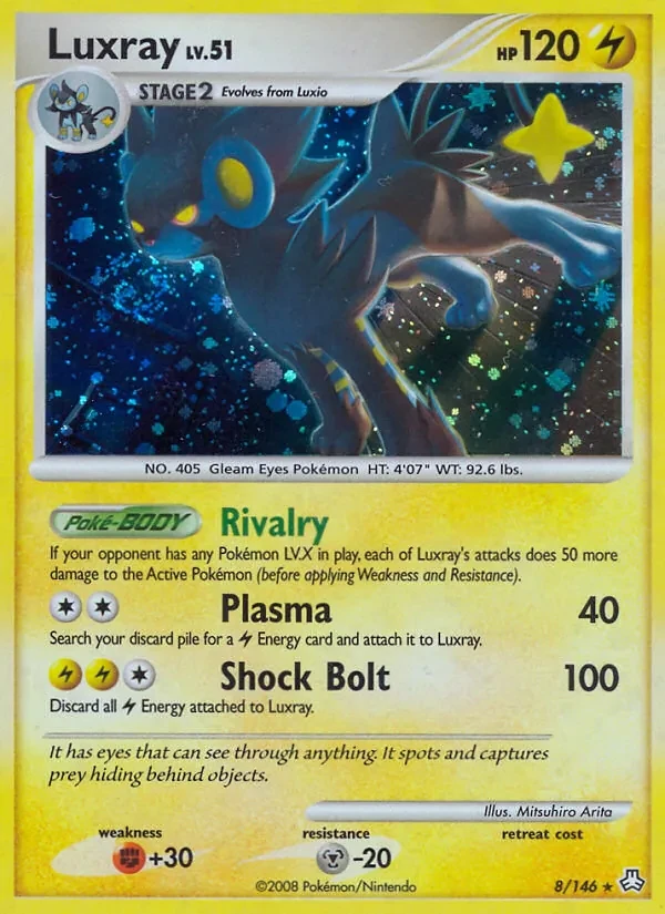 Luxray 8/146 Legends Awakened Pokémon card