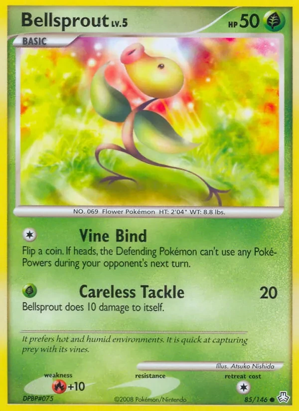 Bellsprout 85/146 Legends Awakened Pokémon card