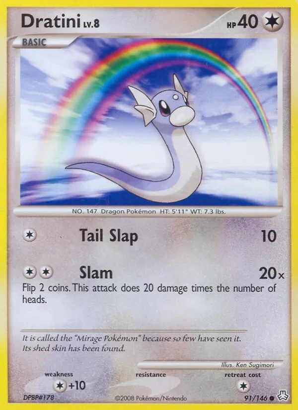 Dratini 91/146 Legends Awakened Pokémon card