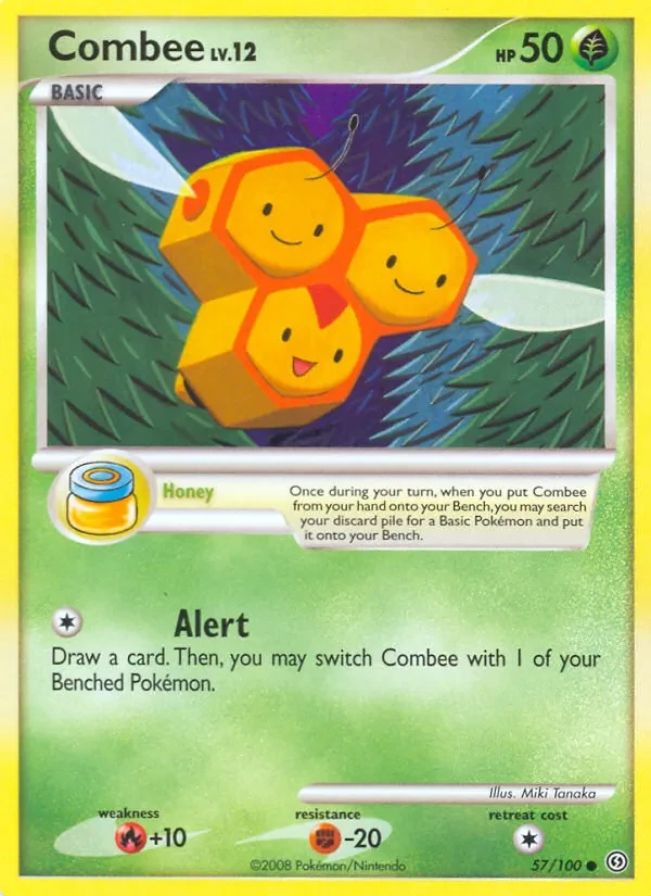 Combee 57/100 Stormfront Pokémon Karte