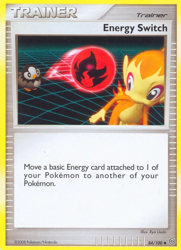 Energy Switch 84/100 Stormfront Pokémon card