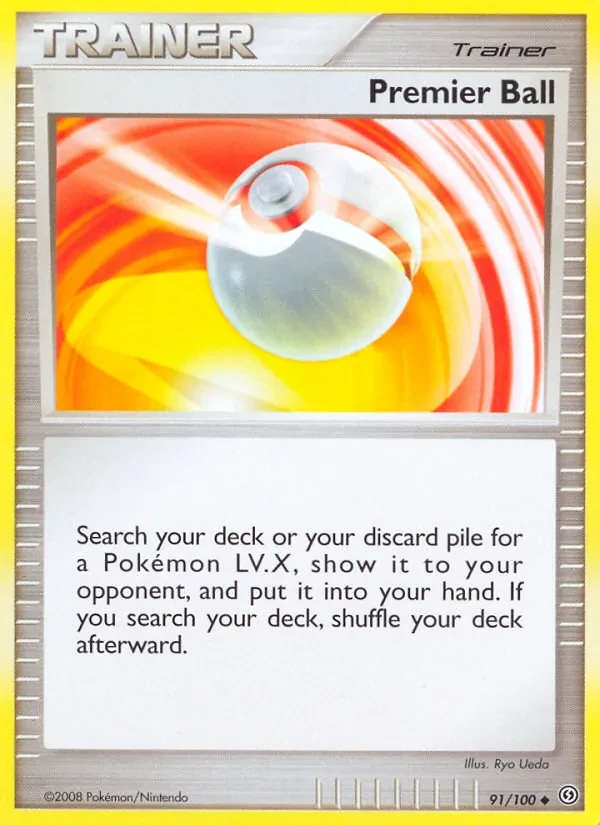 Premier Ball 91/100 Stormfront Pokémon card
