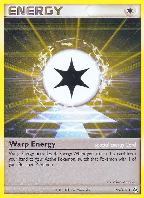 Warp Energy 95/100 Stormfront Pokémon card