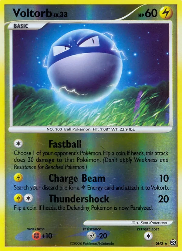 Carte Pokémon Voltorb SH3 Stormfront