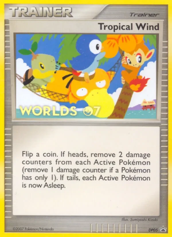 Tropical Wind DP05 DP Black Star Promos Pokémon card