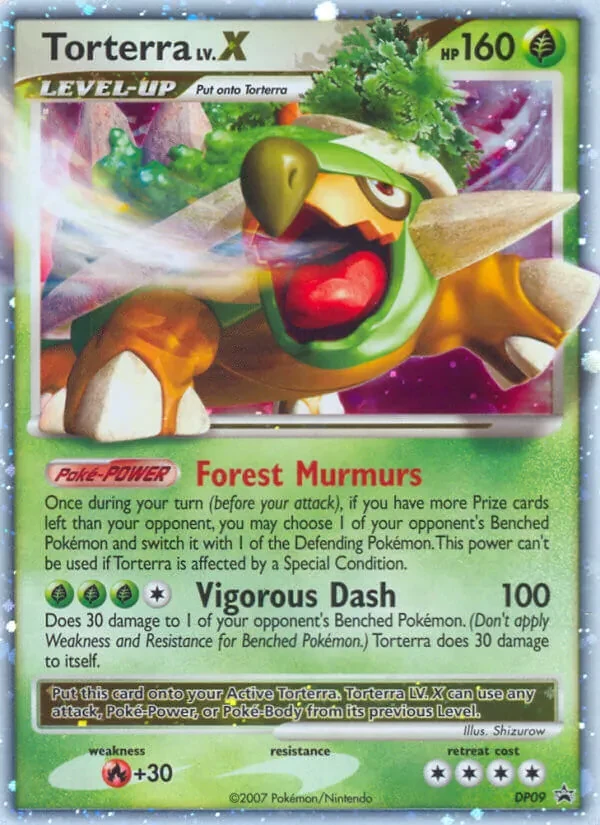 Torterra DP09 DP Black Star Promos Pokémon card