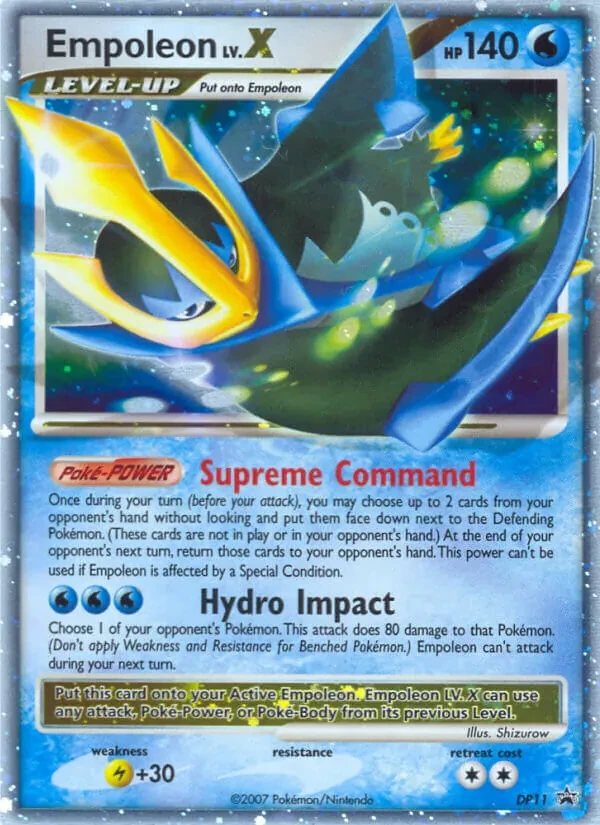Empoleon DP11 DP Black Star Promos Pokémon Karte