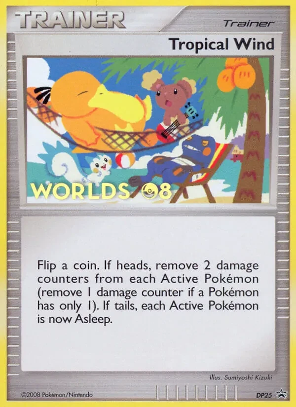 Tropical Wind DP25 DP Black Star Promos Pokémon Karte