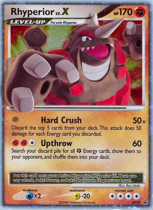 Rhyperior DP29 DP Black Star Promos Pokémon card