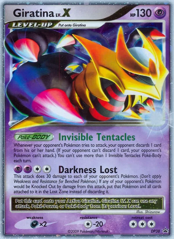 Giratina DP38 DP Black Star Promos Pokémon Karte