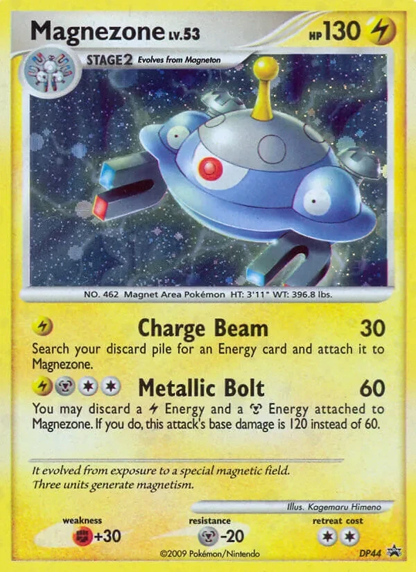 Magnezone DP44 DP Black Star Promos Pokémon card