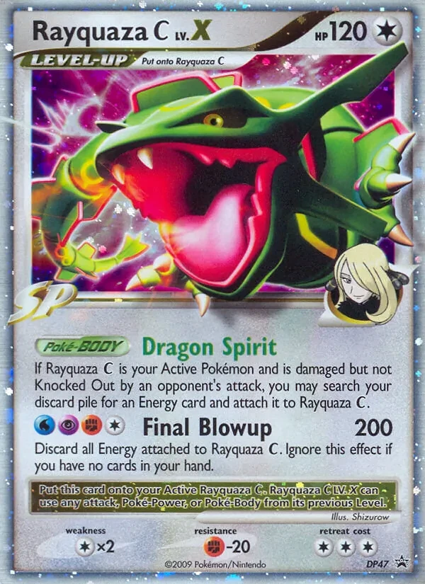 Rayquaza C DP47 DP Black Star Promos Pokémon Karte