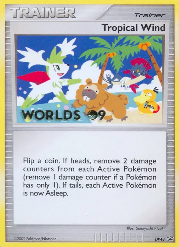 Tropical Wind DP48 DP Black Star Promos Pokémon card