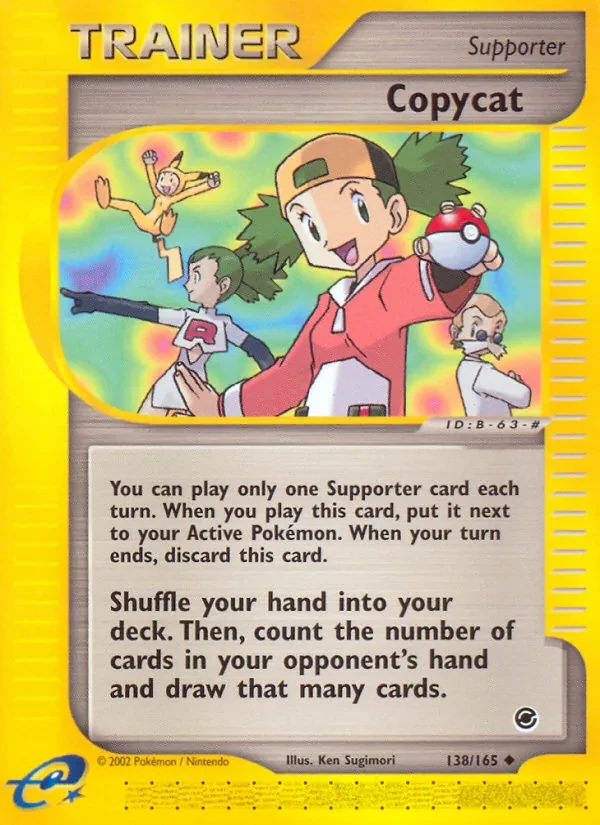 Copycat 138/165 Expedition Base Set Pokémon card