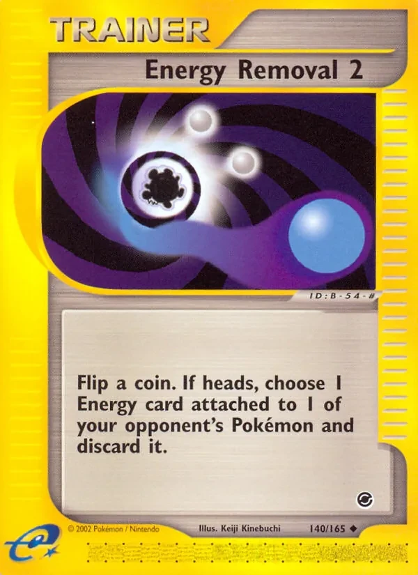 Energy Removal 2 140/165 Expedition Base Set Pokémon card