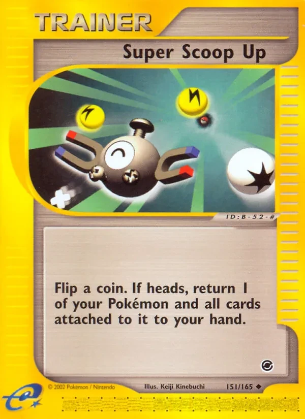 Super Scoop Up 151/165 Expedition Base Set Pokémon card