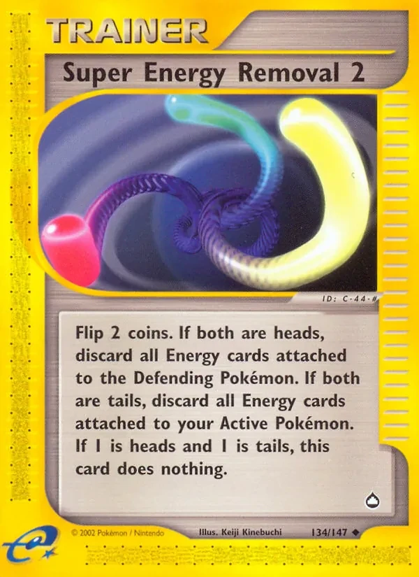 Super Energy Removal 2 134/147 Aquapolis Pokémon card