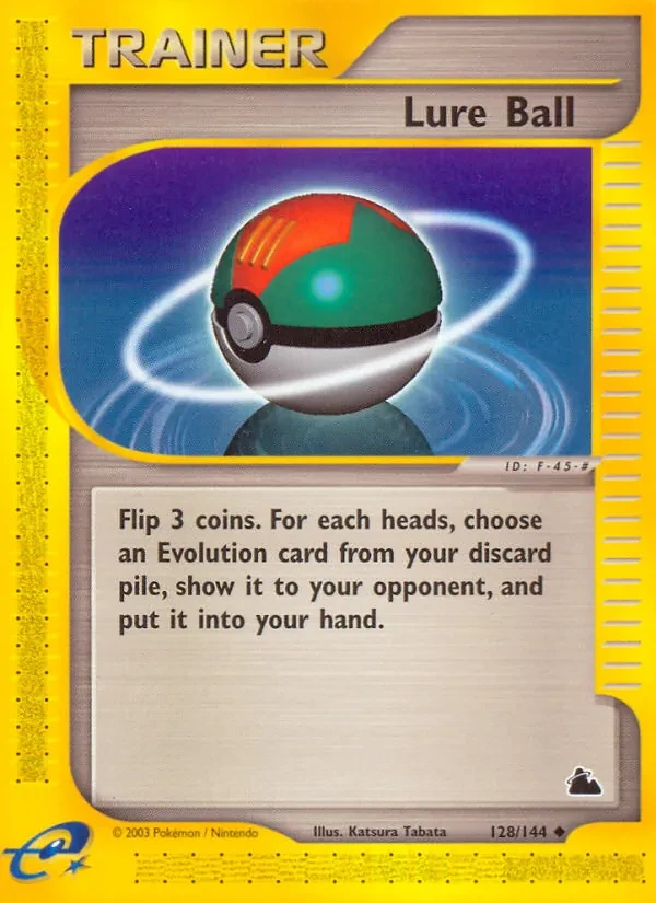 Lure Ball 128/144 Skyridge Pokémon card