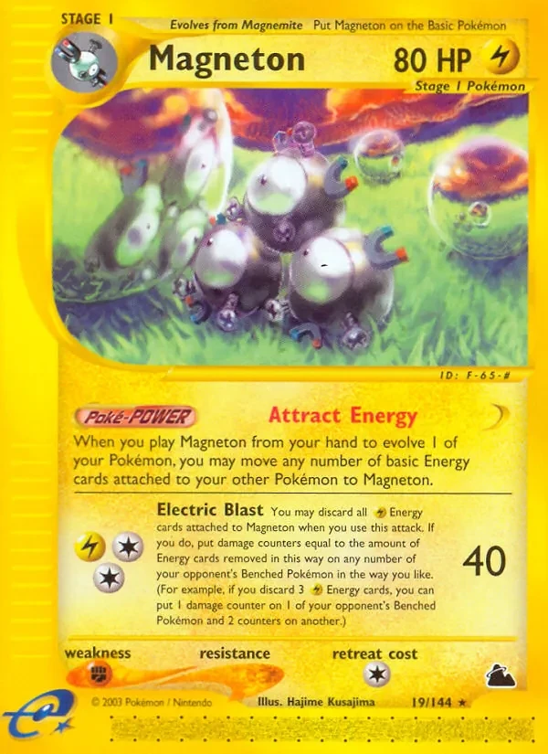 Magneton 19/144 Skyridge Pokémon card