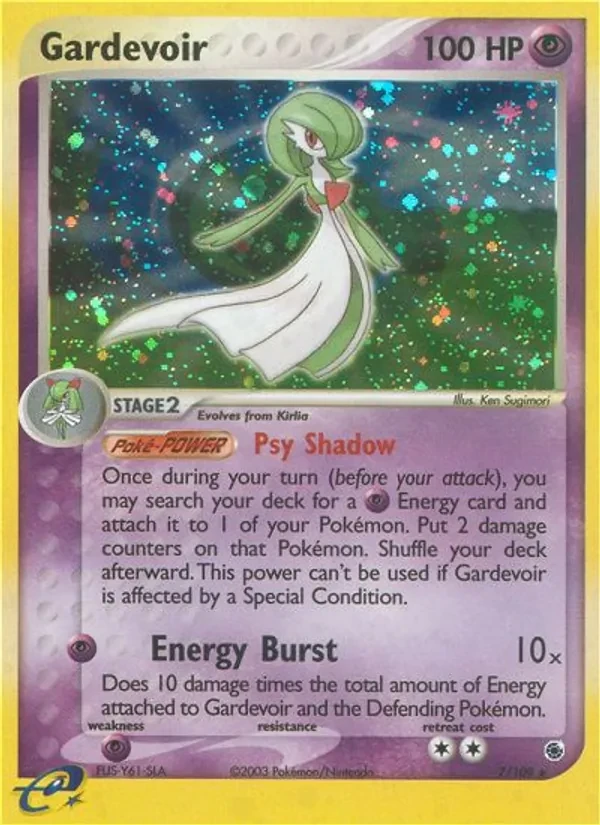 Gardevoir 7/109 Ruby & Sapphire Pokémon card