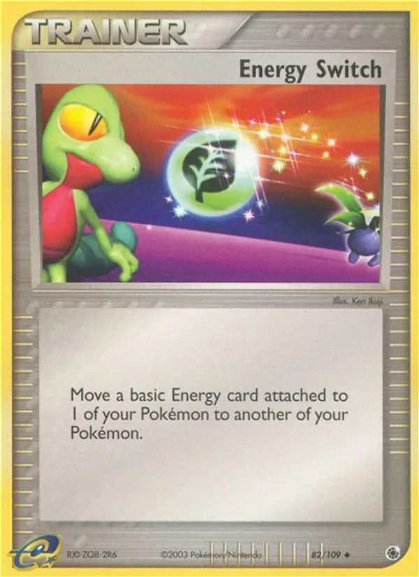 Energy Switch 82/109 Ruby & Sapphire Pokémon card