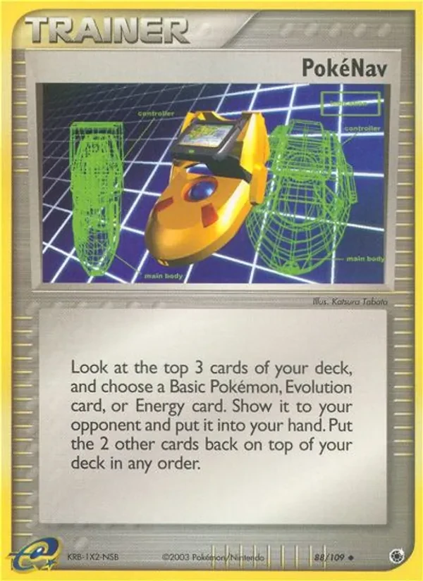 PokéNav 88/109 Ruby & Sapphire Pokémon card