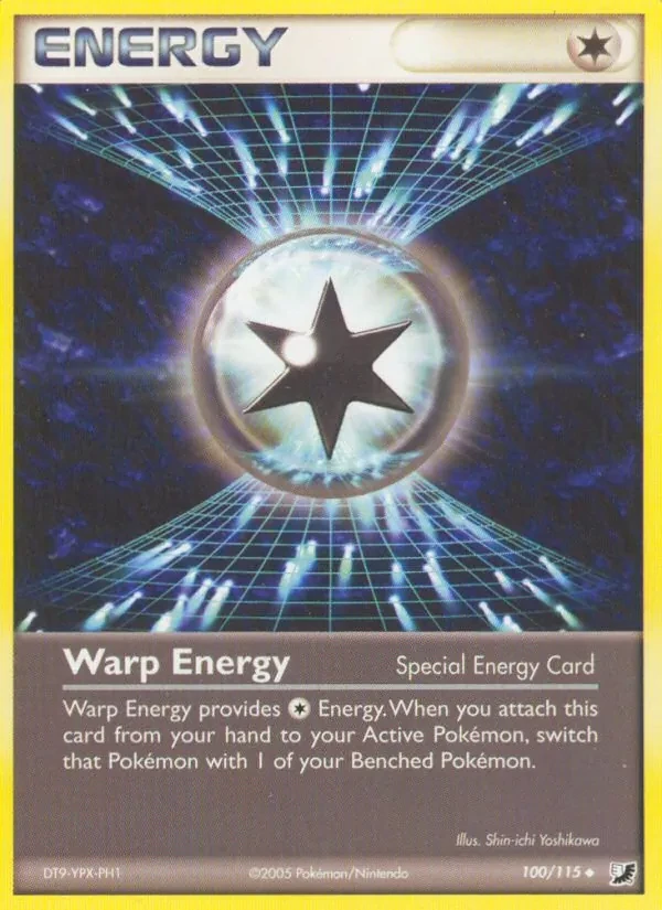 Warp Energy 100/115 Unseen Forces Pokémon card